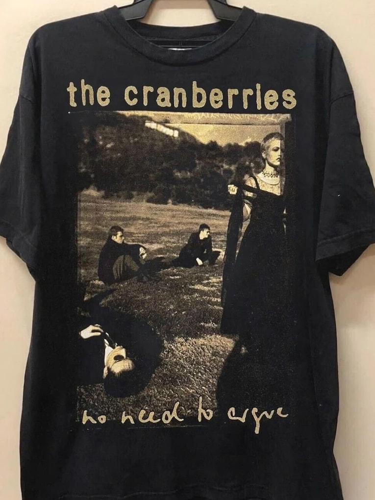 The Cranberries No Need To Argue World Tour 1995 Vintage Tshirt Zombie 1994 Alternative Indie 90s Tee Streetwear Gift For Her