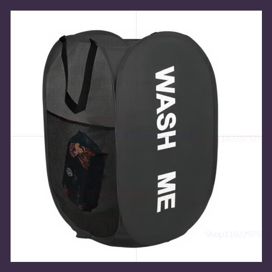 Household Storage Baskets Breathable Collapsible Mesh Pop Up Laundry Baskets Laundry Room Necessary Storage Clothes Organizers