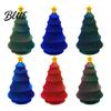 Pocket-sized Sensory Toy 3D Printed Christmas Tree Fidget Toy Lightweight Mini Desktop Ornament