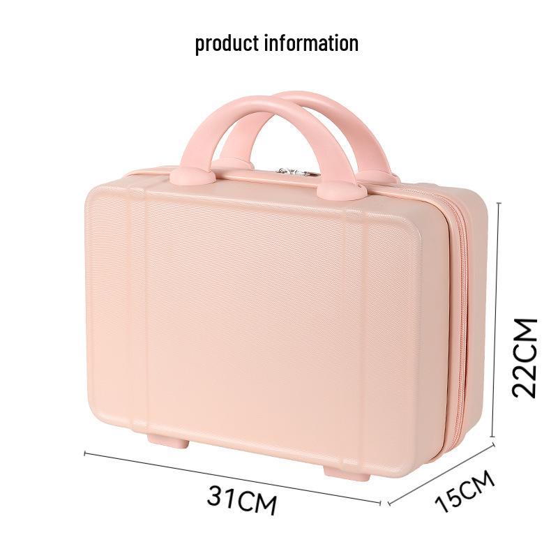14-inch Mini Makeup Suitcase with Custom Logo and Password Lock