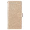 For iPhone 16 Plus Case PU Leather Wallet Folding Stand Glitter Phone Cover