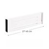 Retractable Drawer Storage Partition White Space Saving Sorting Baffle HIPS Multi-functional Tableware Organizer for Underwear