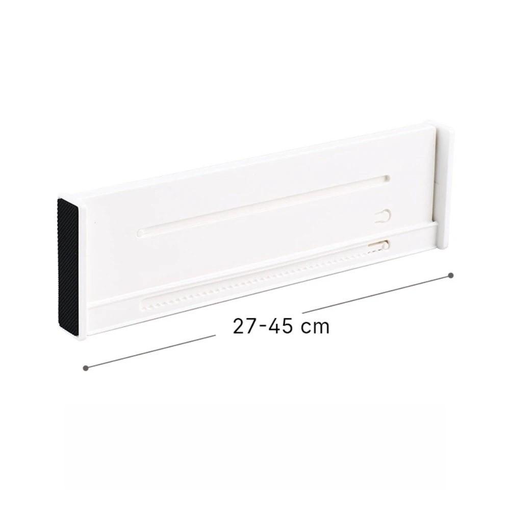 

New Retractable Drawer Storage Partition HIPS White Sorting Baffle Space Saving Multi-functional Drawer Baffle Kitchen Use