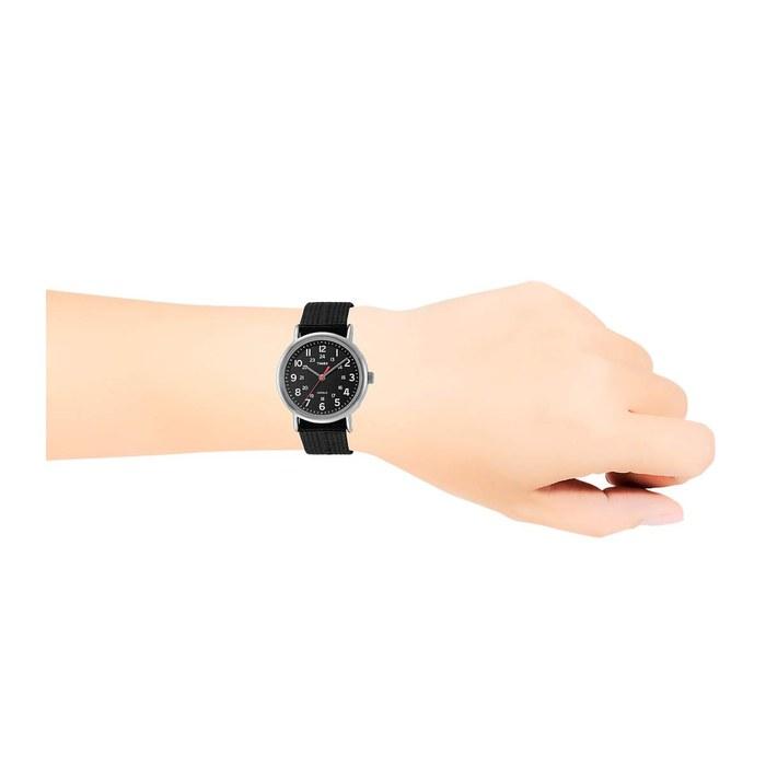 Timex Weekender T2N647 Men's Brass Nylon Black