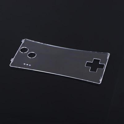 For Gameboy Micro Transparent Clear Front Faceplate Cover For Gbm System Front Shell Case & Protective Film Accessories