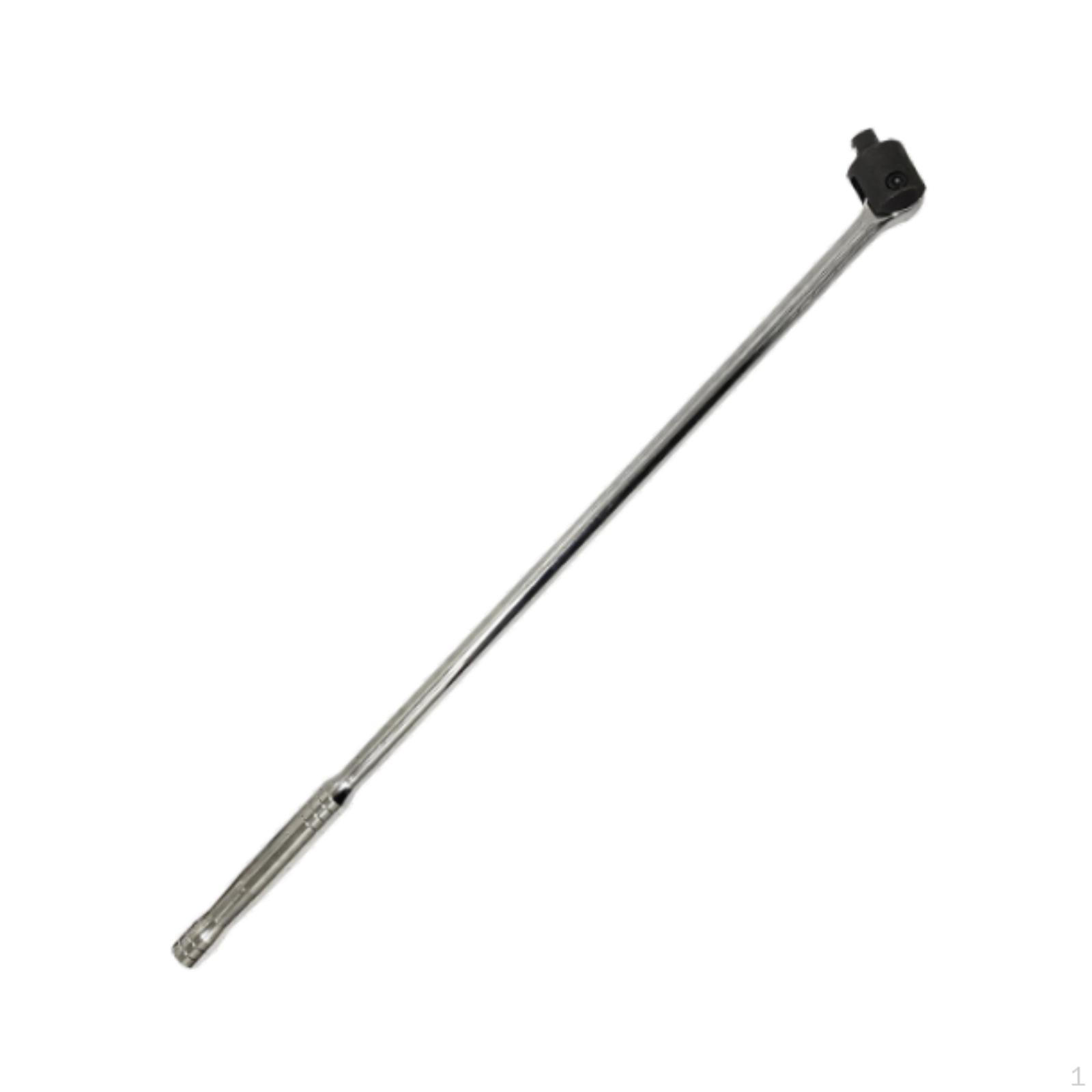 

1/2 Breaker Bar 24 Rustproof Nonslip Wrench Extension Rod for Mechanical Tasks Home Furniture
