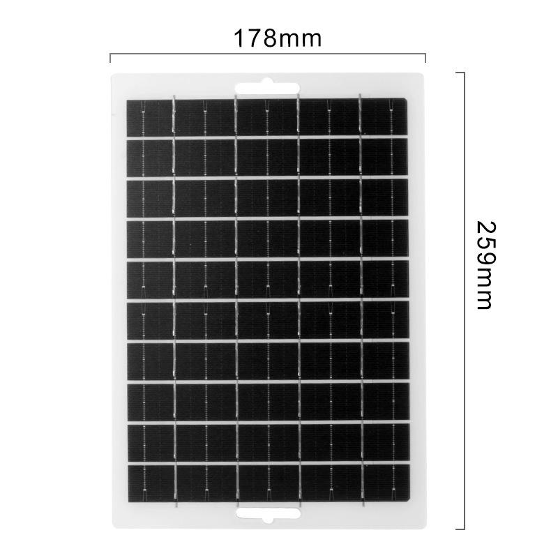 5V 2W Solar Power Bank Charger for Outdoor Mobile Phones