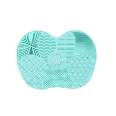 Universal Women Eyeshadow Foundation Concealer Makeup Brush Cleaning Mat Hotel Dress Room Portable Silicone Washing Pad