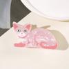 Cat Hairpin Lady Cute Little Hairpin Short Long Hair Hairpin for Daughter Lover Girl School Partner