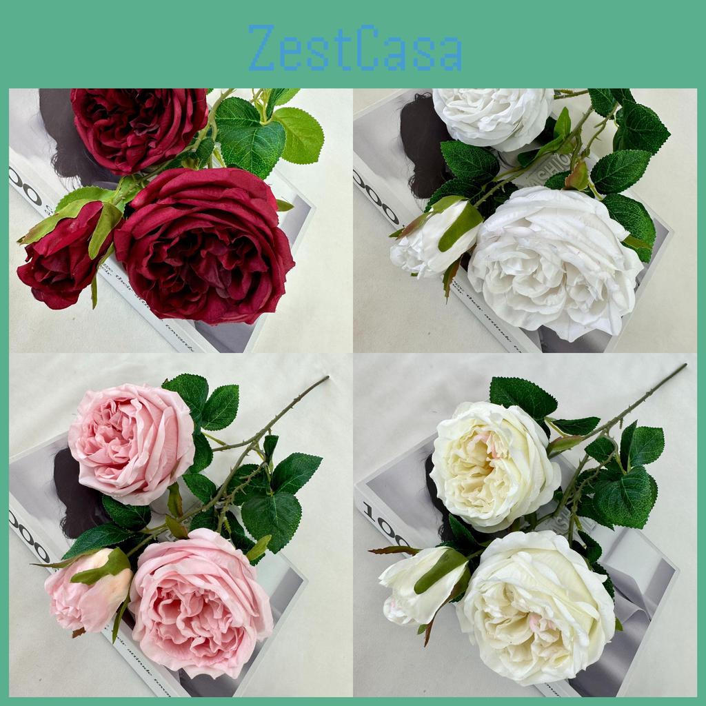 Flower Artificial Rose Wedding Hotel Restaurant Room Decoration Ornament Desktop