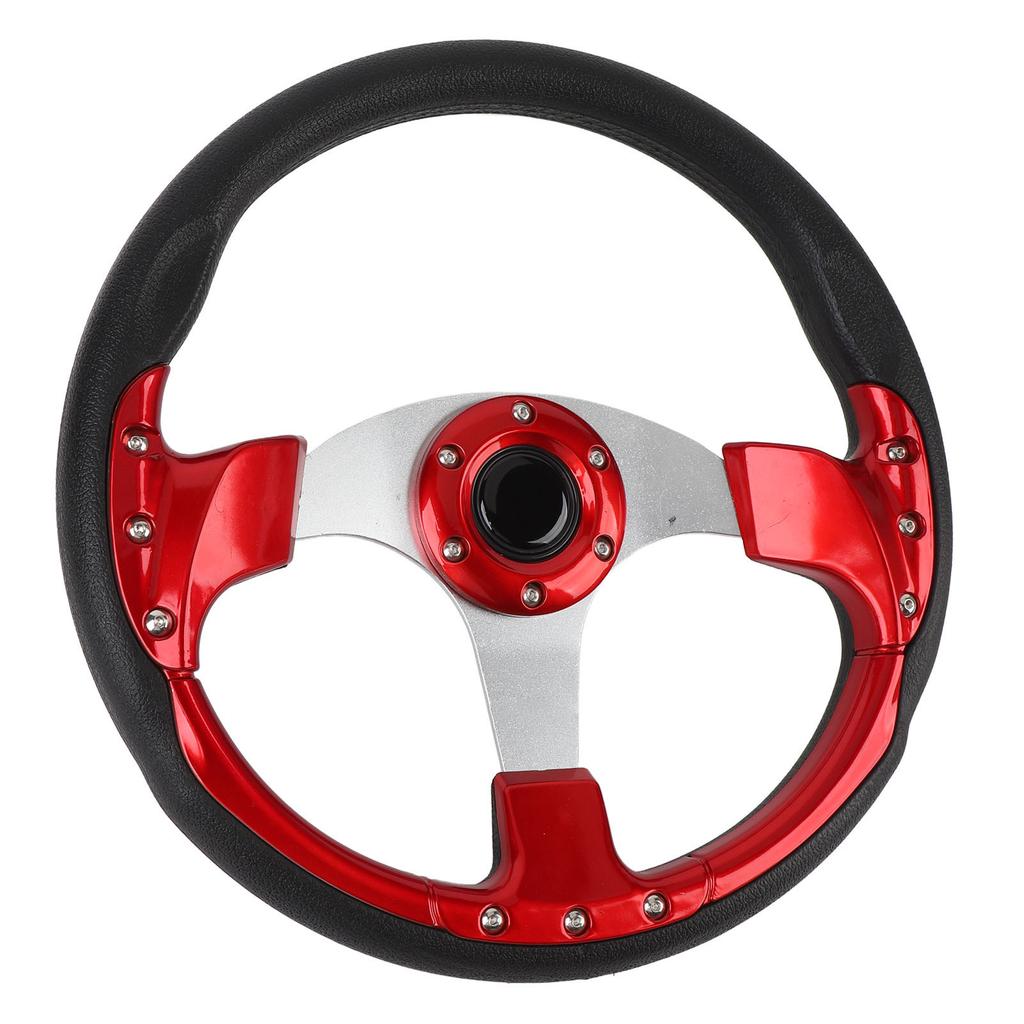 14 tum Universal Ratt med Tuta Racingstil PU Aluminium för Standard 6 Hål