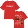 Singer Karol G Tropicoqueta 2026 Album Tshirt Unisexs Women Clothing Fashion Hip Hop Tshirts Summer Cotton Short Sleeve T Shirt