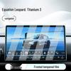 Equation Leopard Titanium 3 Dashboard and Navigation Screen Protector