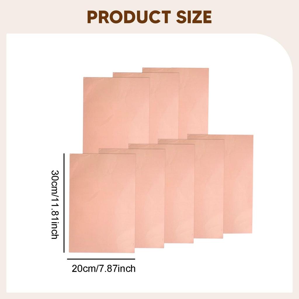 8Pcs Metallic Cardstock Paper Sheets, Versatile, Construction Paper Crafting Supplies for Christmas Invitations, Arts and Crafts