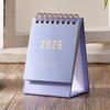 2026 Desktop Calendar Minimalist Calendar with 18-Month Planner Metal Coil & Memo Pad English Handmade Desktop Decoration for Office Home School Use