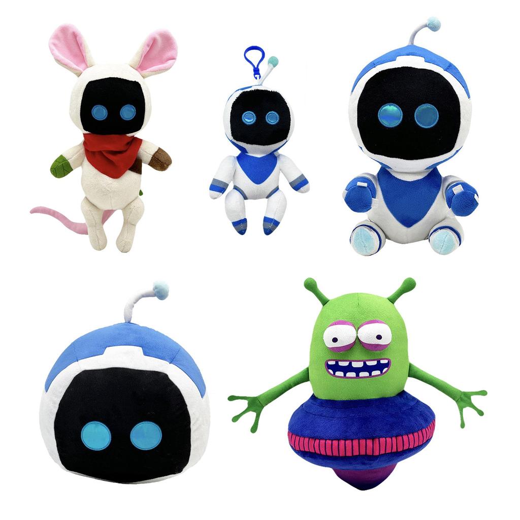 New Astro Bot Space Robot Plush Doll Toy