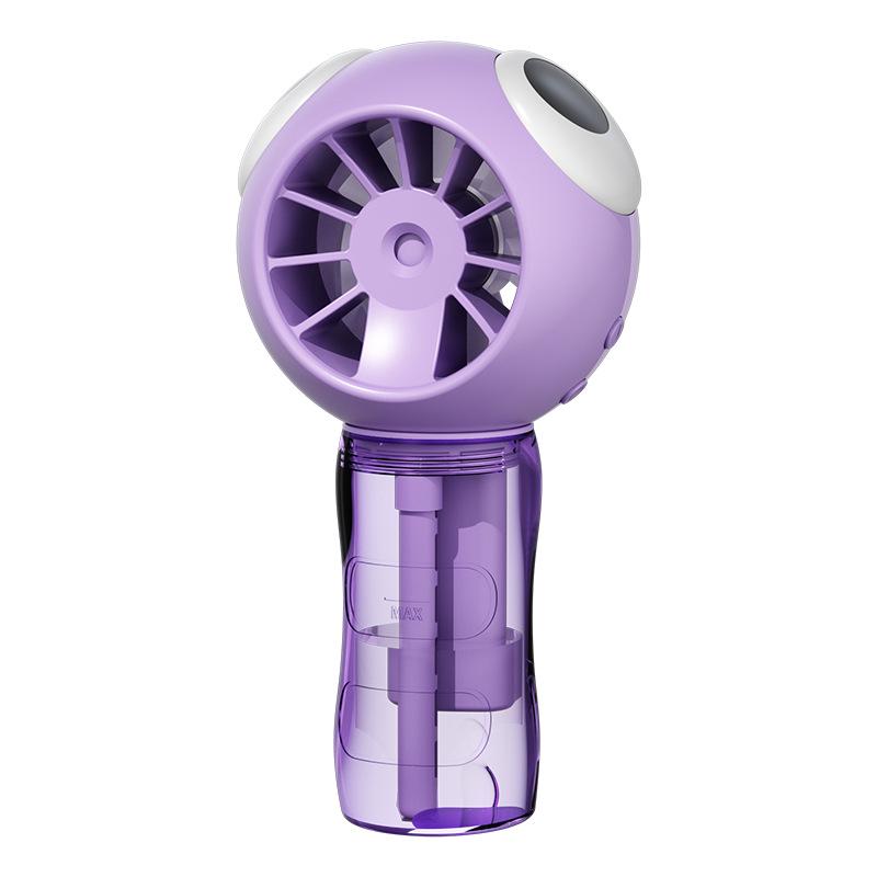 Portable Mini Rechargeable Spray Fan – Handheld Humidifier & Gift