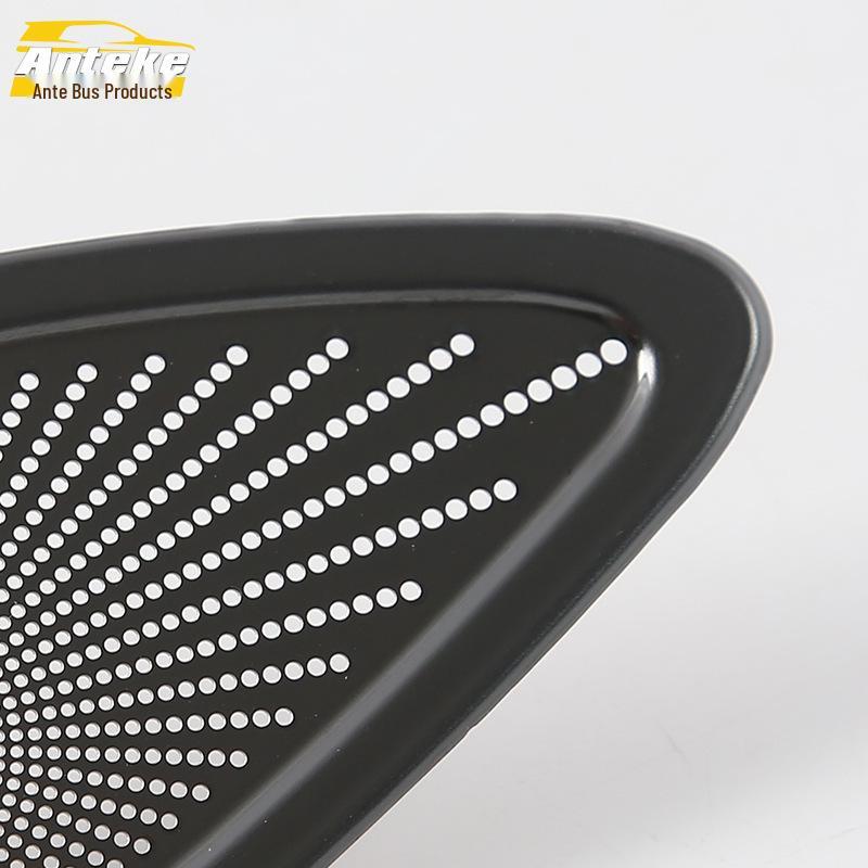 Stainless Steel Rear Door Speaker Cover for 18 GM8 - Third Row Audio Decorative Patch