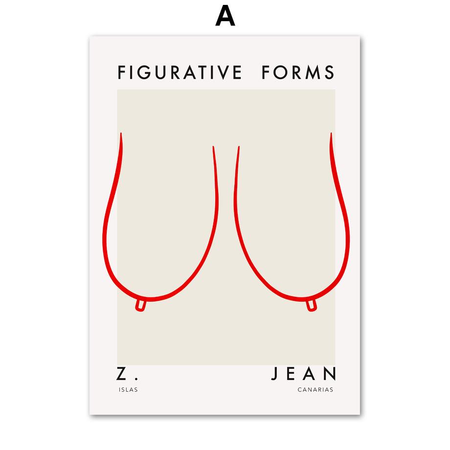 Abstrakte Linie Figur Frau Kurve Picasso Wand Kunst Leinwand Malerei Nordic Poster Und Drucke Wand Bilder Für Wohnzimmer Dekor