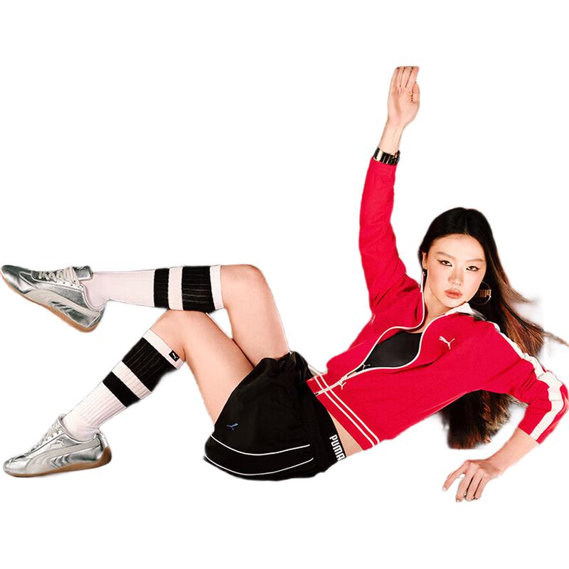 PUMA SPEEDCAT Women s Metallic Silver Racing Shoes 406881 39