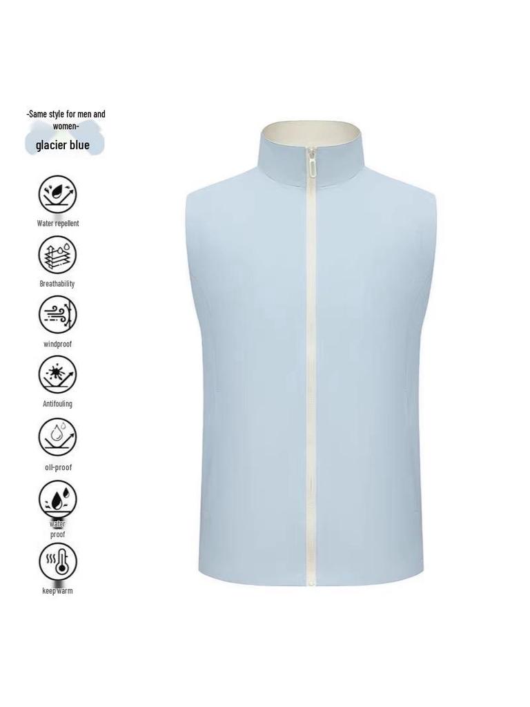 Outdoor High-End Custom Logo Vest - Three-Proof Casual Workwear Mountaineering Jacket