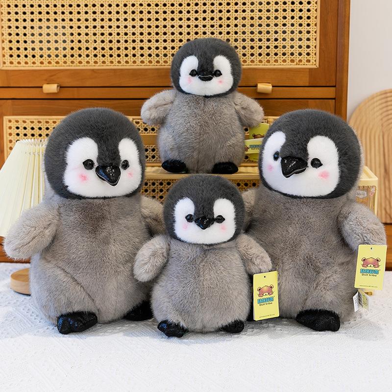 Simulation polar penguin plush toy cute little penguin doll doll throw pillow gift