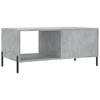  Coffee Table, Concrete Grey, 90x50x40 Cm