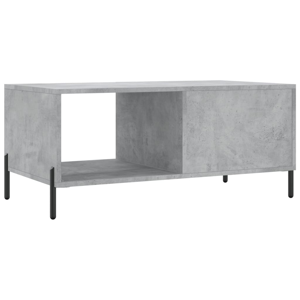  Coffee Table, Concrete Grey, 90x50x40 Cm