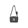New MLB Monogram Collection Polyester Combo Bag, Camera Bag, Crossbody Bag, Shoulder Bag Unisex Black 3ACRM012N-50BKS