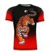Summer 3D Printed Men's T-Shirt Fashion Sports Fitness Short Sleeve Men's Cool Hip Hop Clothing
