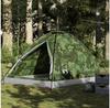 VidaXL 4-person Camouflage Waterproof Camping Tent