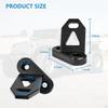 Ditch Light Bracket Windshield Hinge Mounting Aluminum Alloy LED Lights for Cars Automobile