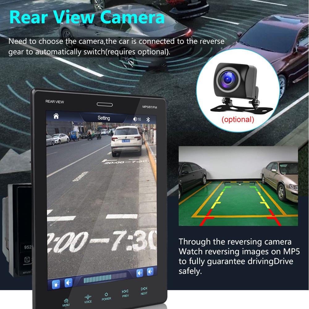 2din CarPlay 9.5inch Vertical Screen Android Radio Car Multimedia Player GPS Navigation Head Unit Stereo WiFi