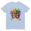 Mardi Gras Shirts For Unisex Girls Kids Mask Feather Party TShirt