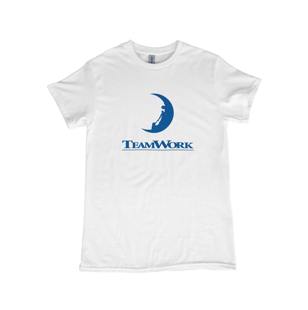 

TEAMWORK Tshirt Funny Parody Top Film Animation Novelty Tee 136 L