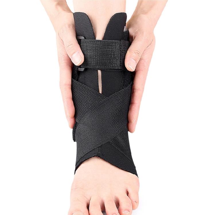 Ankle Brace with Side Stabilizers Adjustable Ankle Support for Sprains,Sports Injuries Ankle Support for Running Sports