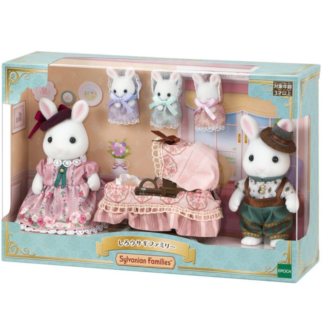 

Sylvanian Families Семья Белого Кролика Семья Белого Кролика