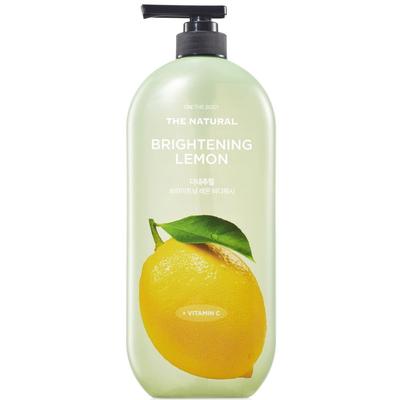 The Natural Body Wash Lemon Scent 900g