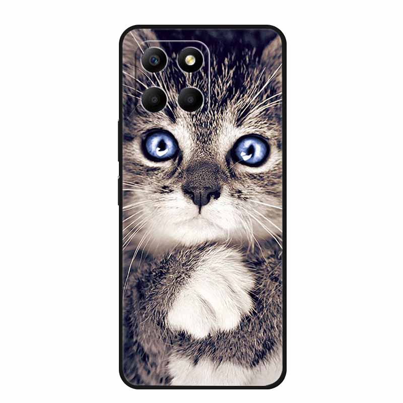 For Honor 400 Smart Case Phone Cover Lion Wolf Black Silicone TPU Soft Back Cover Cases For Honor 400 Smart Case Coque Fundas