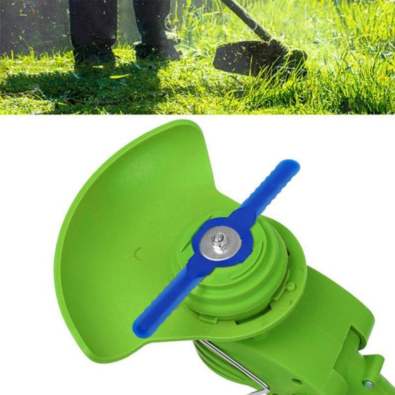 60PCS String Trimmer Head Blades Plastic Cutter Blades Replacement Weed Wacker Head Blades Lawn Mower