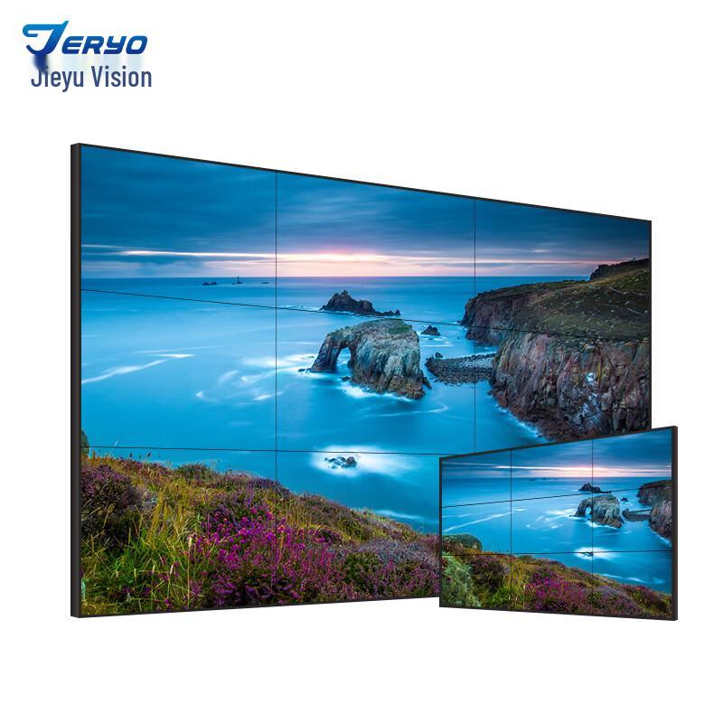 Jieyu Vision 55-inch Ultra-Narrow Bezel LCD Video Wall Display CN plug (adapter included)