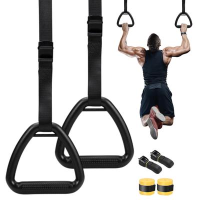 Fitness Gymnastikringe Klimmzuggriffringe Mit Verstellbaren Gurten Für Erwachsene Klimmzugringe Trainingsgeräte Krafttraining