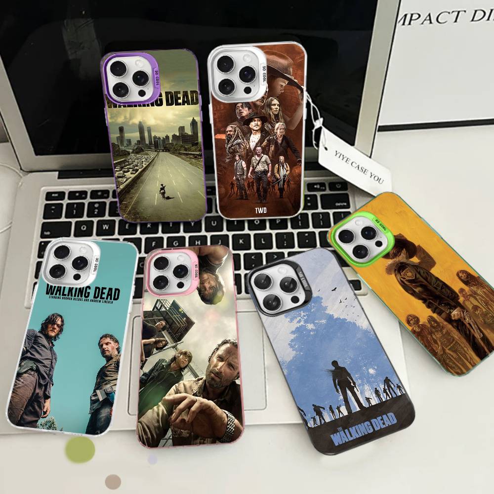 Horror The W-Walking D-Dead TV Phone Cases For IPhone 17 16e 15 14 13 12 11 Plus Pro Max ProMax Colorful Covers