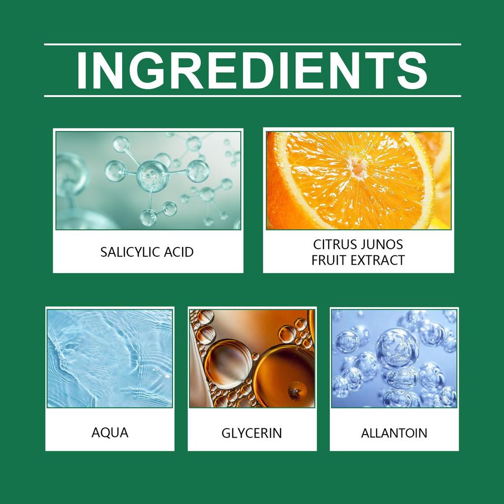 Foot Exfoliating Spray 30ml, Removes Dead Skin, Moisturizes, Softens Calluses, Smoothes Skin, Foot Care Spray