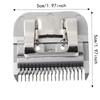 Silver Finish Dog Clipper Replacement Blade Stainless Steel Clipper Blade  Pet Hair Cutting