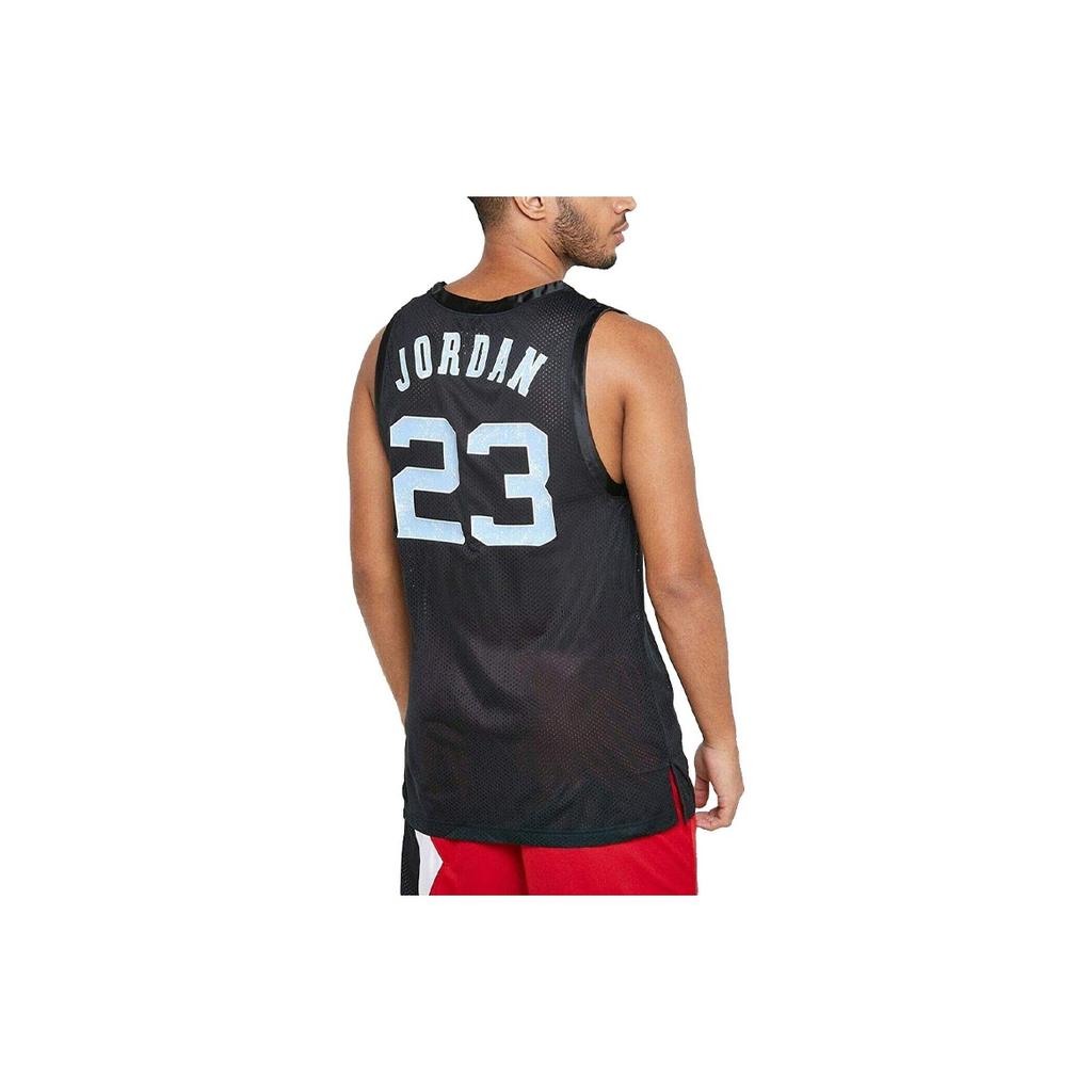 Jordan Camiseta Esportiva de Malha Sem Mangas Top Respirável Masculino Tops Preto CZ2499-010