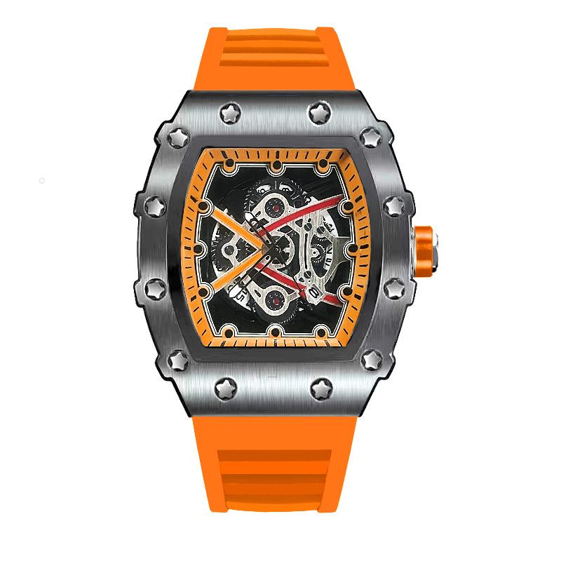 Casual Fashion Domineering Automatic Quartz Hollow Luminous Waterproof Darth Vader 1707 Men'S Watch