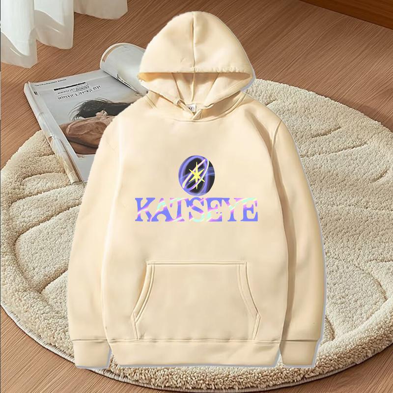 KATSEYE Eye módní klasická mikina pánská dámská vintage Vysoká kvalita Dlouhý rukáv streetwear potisk Grafika oversized mikina