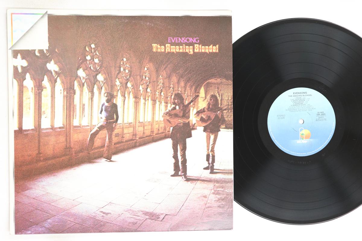 

LP Record AMAZING BLONDEL - Evensong ORL8023 ISLAND Italy Rock Used