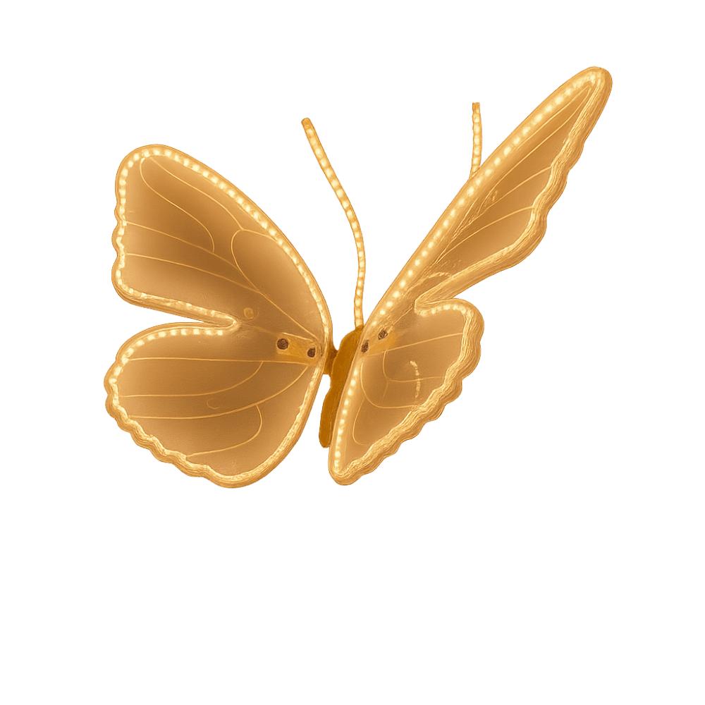 Waterproof LED Butterfly Light 40/60cm LED Simulated Butterfly Decor  Outdoor Garden/Wall Decor